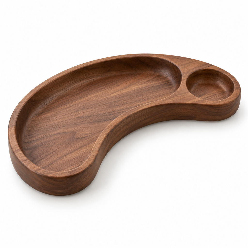 Crescent Dock Desk Tray