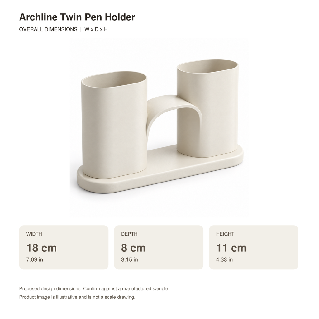 Archline Twin Pen Holder